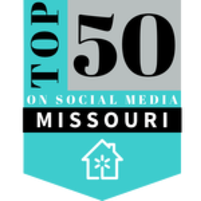 Top 50 on Social Media, Missouri