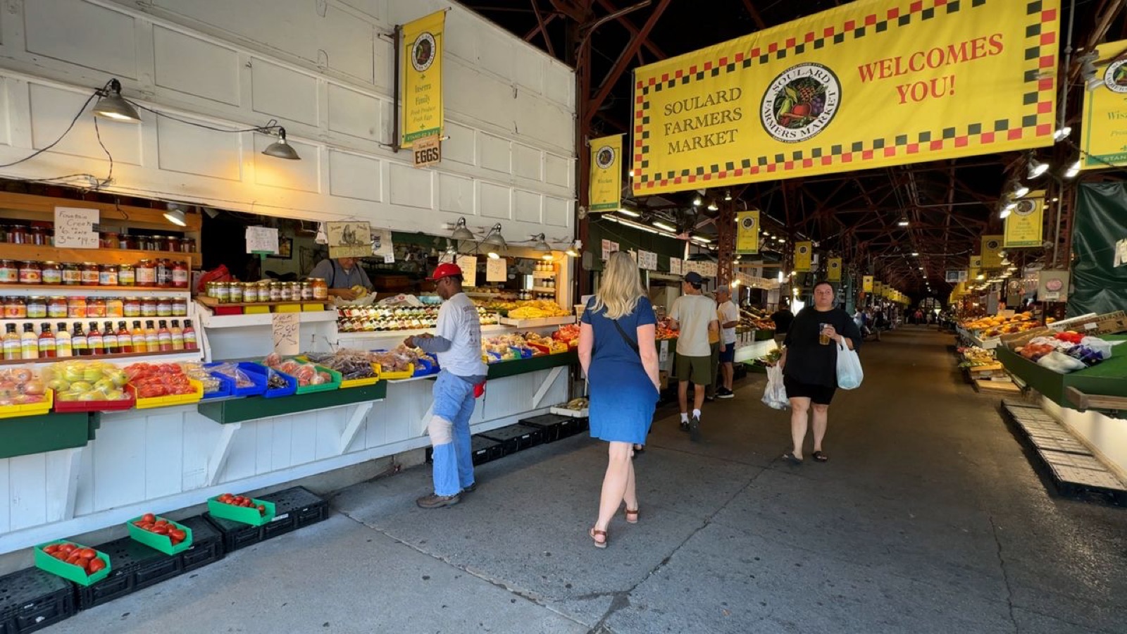 The Soulard Farmers Market in St. Louis